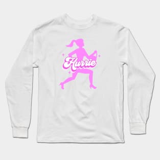 Hurrie Running Barbie Long Sleeve T-Shirt